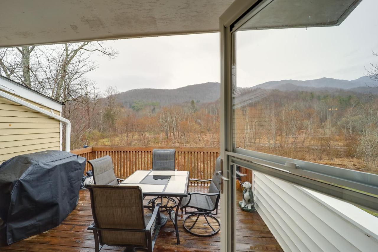 Cozy Banner Elk Condo With Fireplace And Lookout Deck! Exterior photo